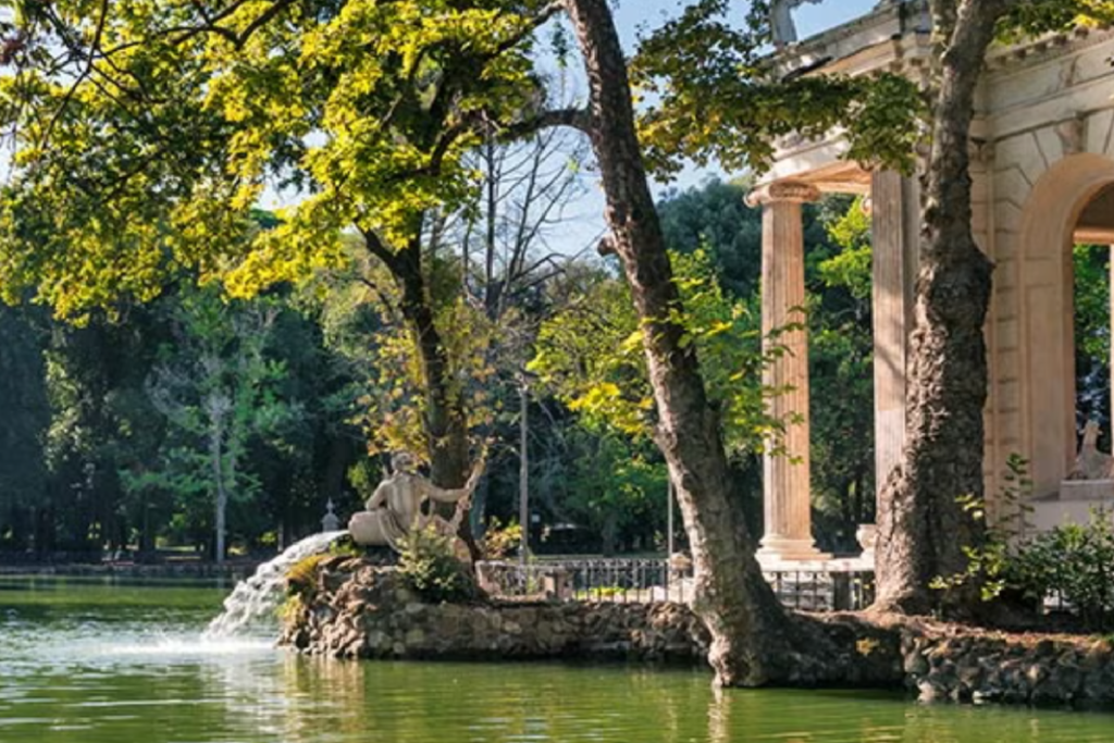 Jardins da Vila Borguese 4 dias em Roma