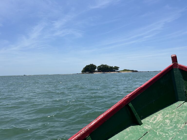 Ilha do Grant na praia de Barra Velha